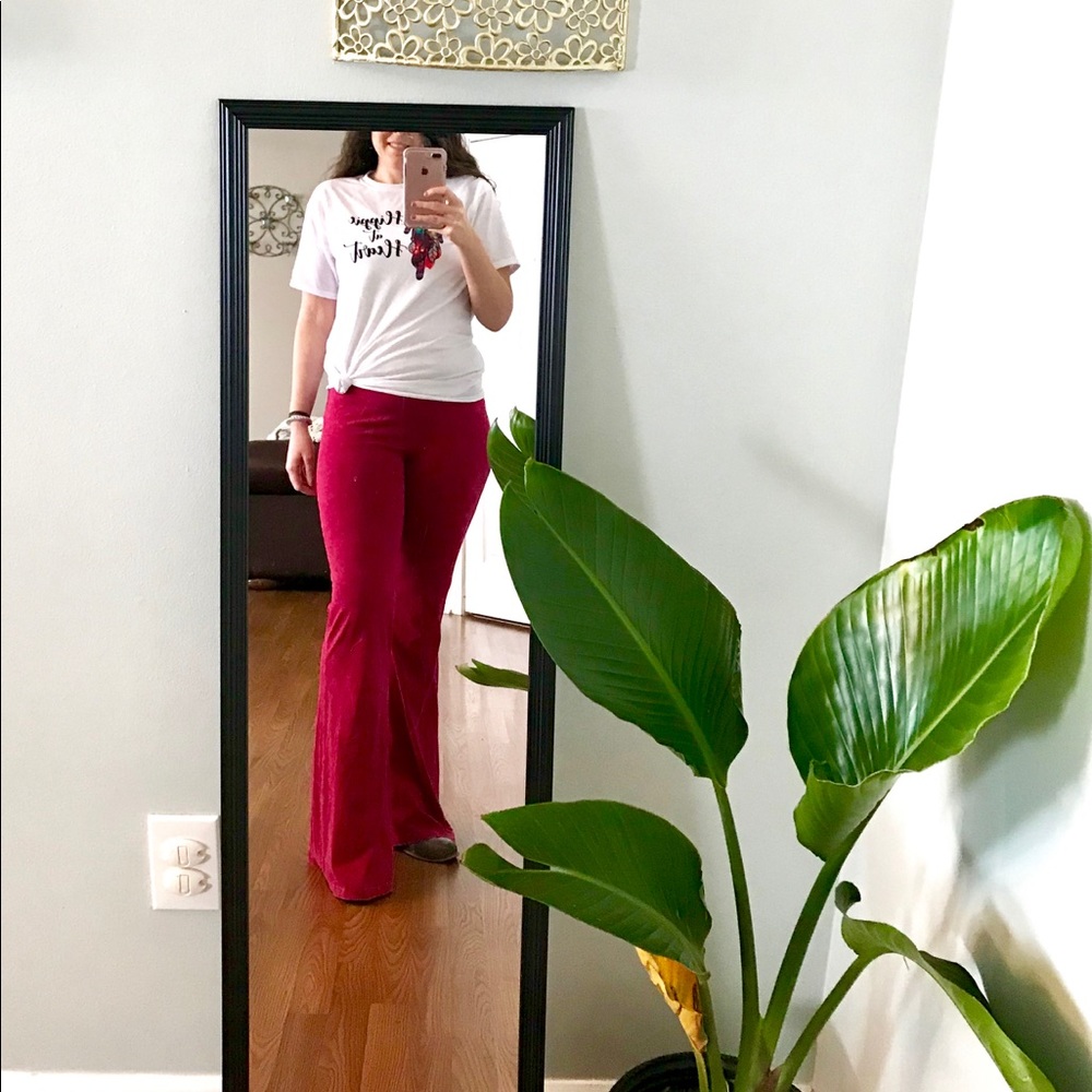 Bell bottom pants